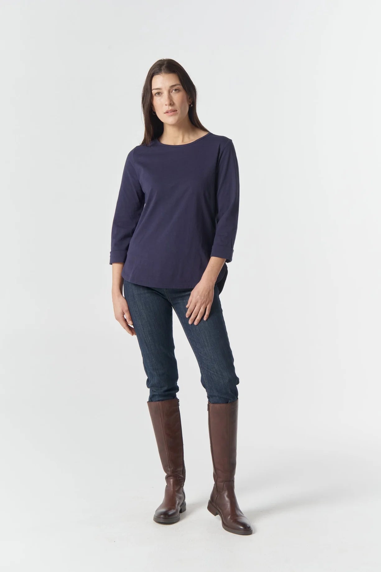 3/4 Sleeve Cotton Tee