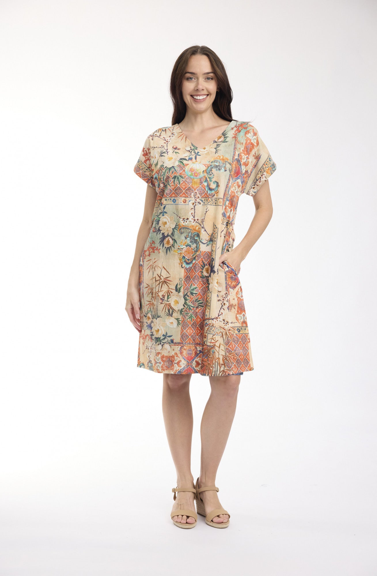 Gordes Dress Reversible Short Sleeve