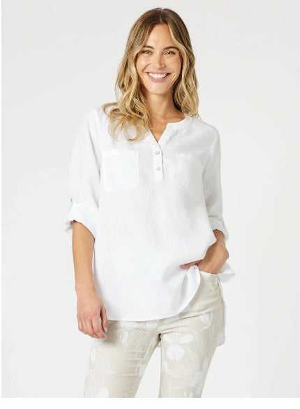 Ava Linen Shirt