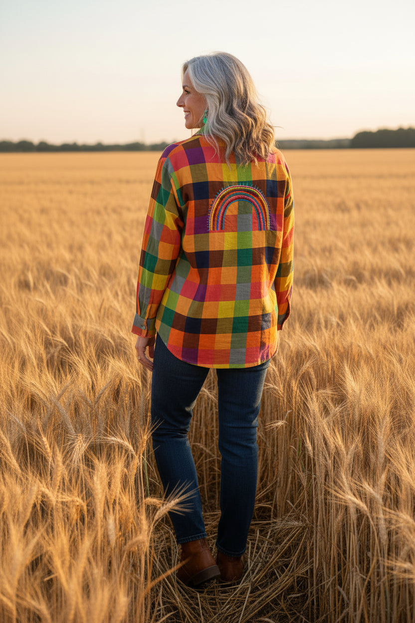 Zoda L/S Button Up Shirt Embroidered