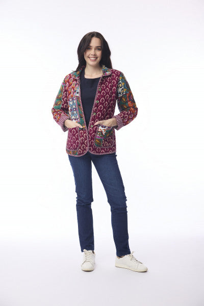 Prato Patch Work Quilted Jacket