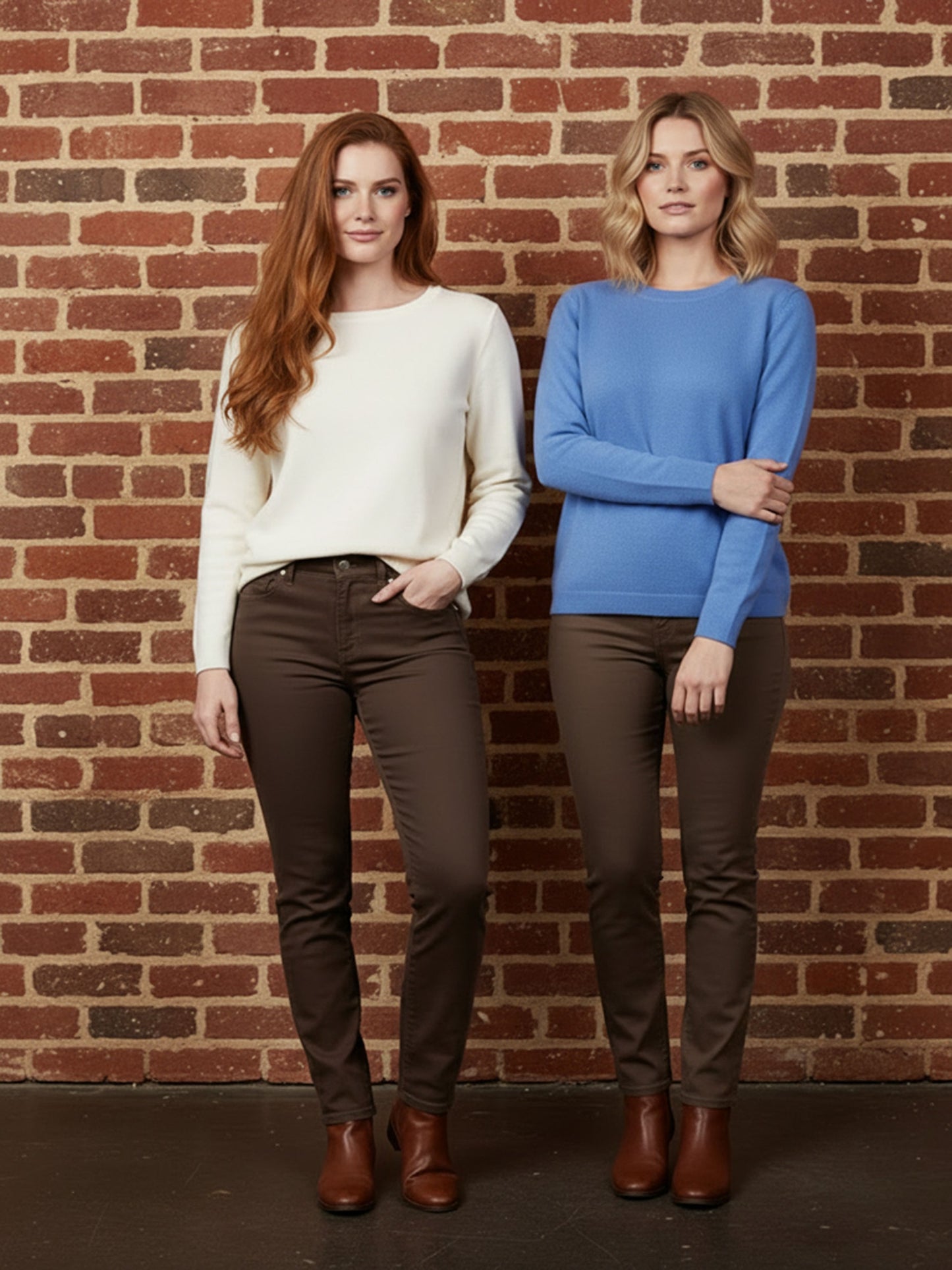 Soft Knit Crew Neck Jumper