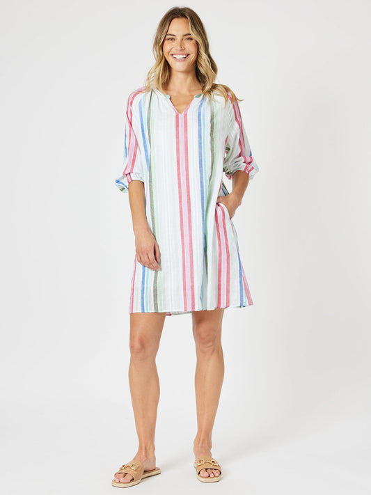 Havana Stripe Dress