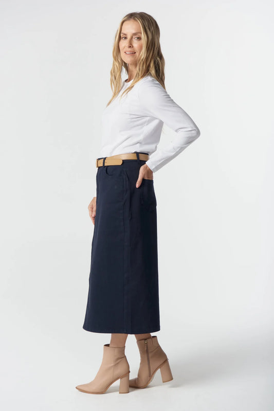 5 Pocket Maxi Skirt