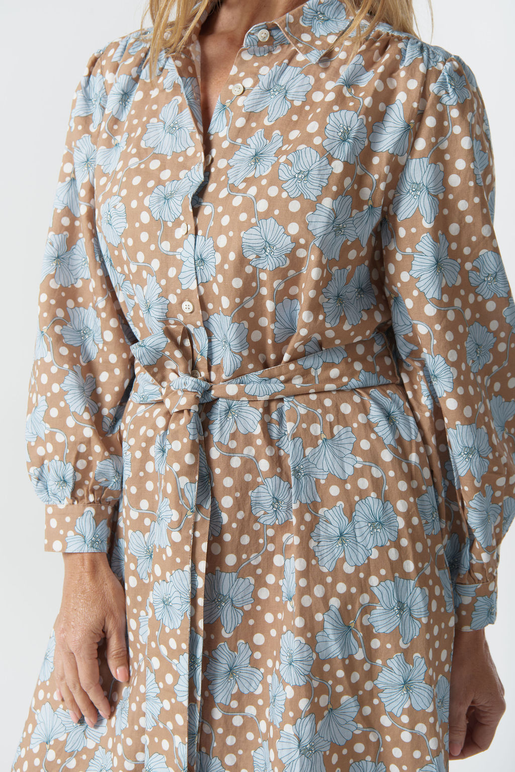 Outpost Linen Cotton Maxi Dress