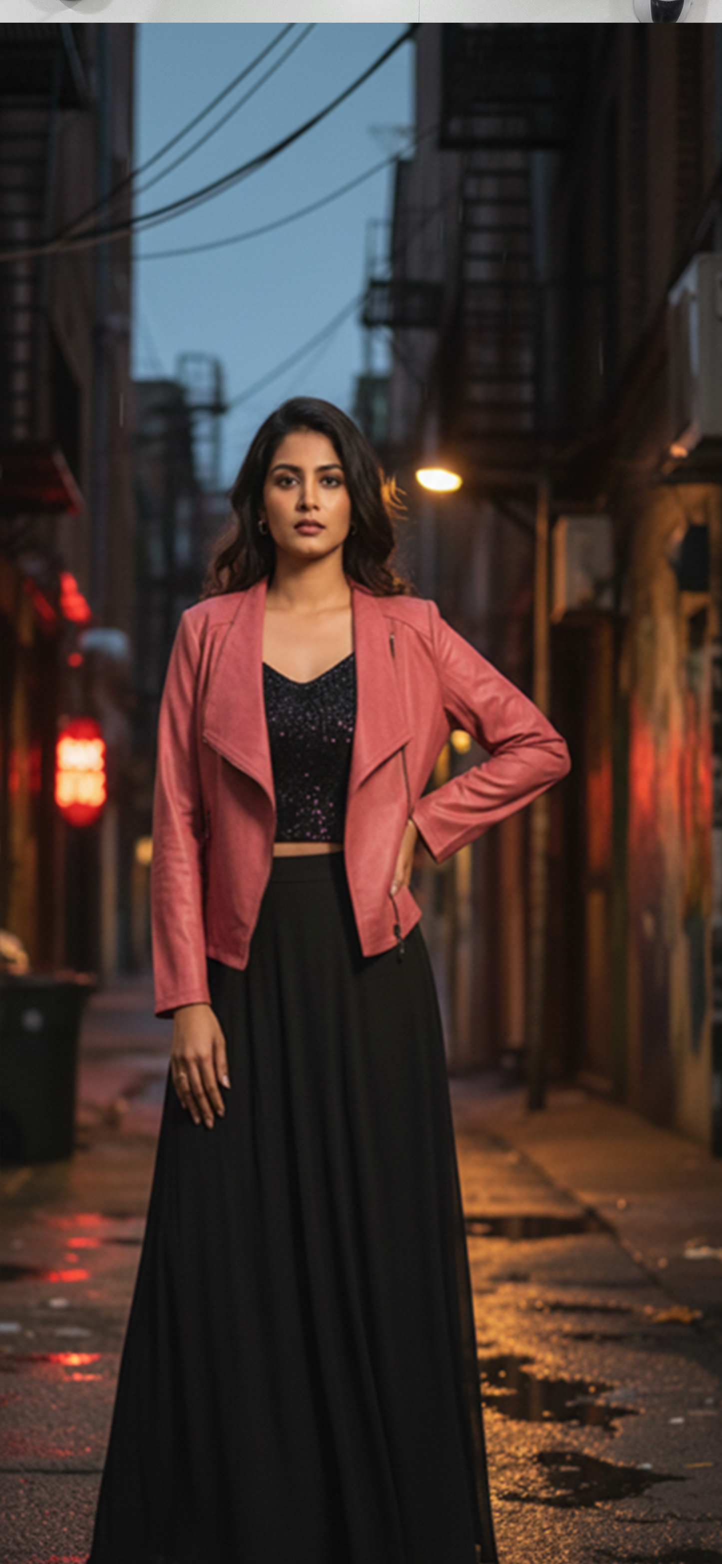 Carol Vegan Leather Jacket