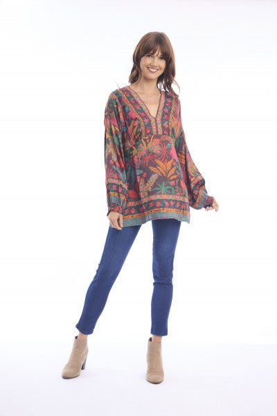 Samos V Neck L/S Top
