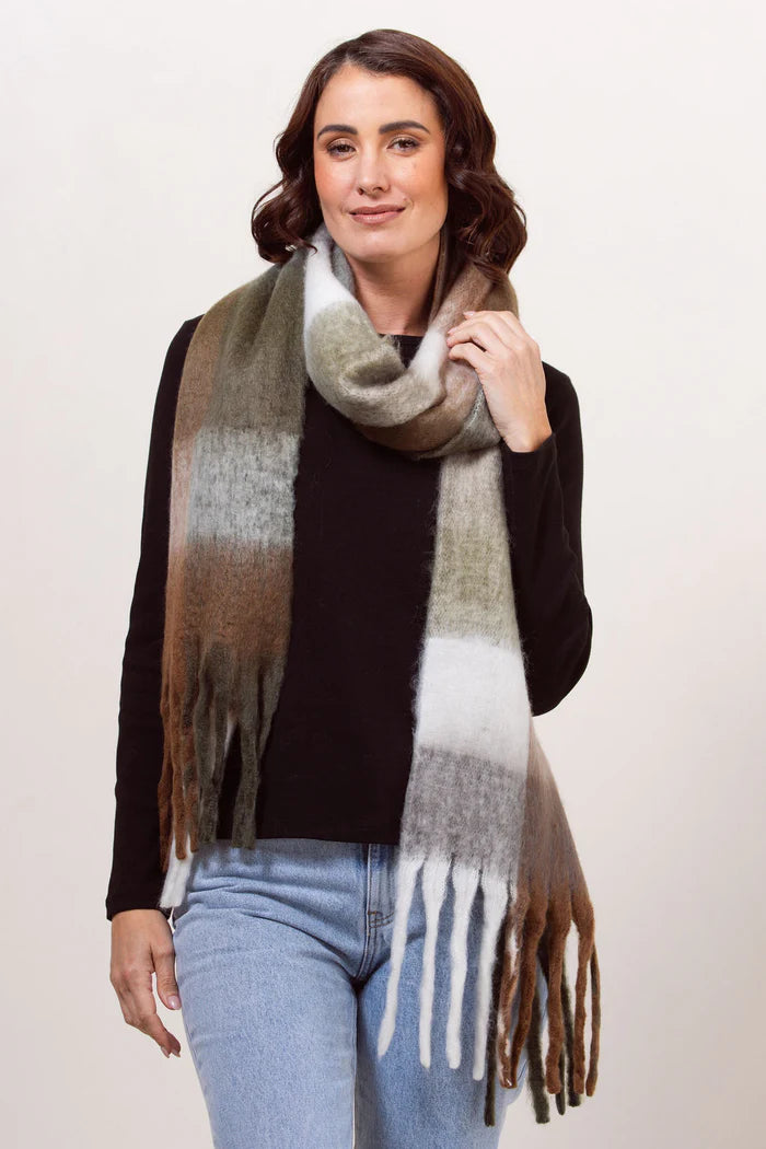 Scarf Colour Block