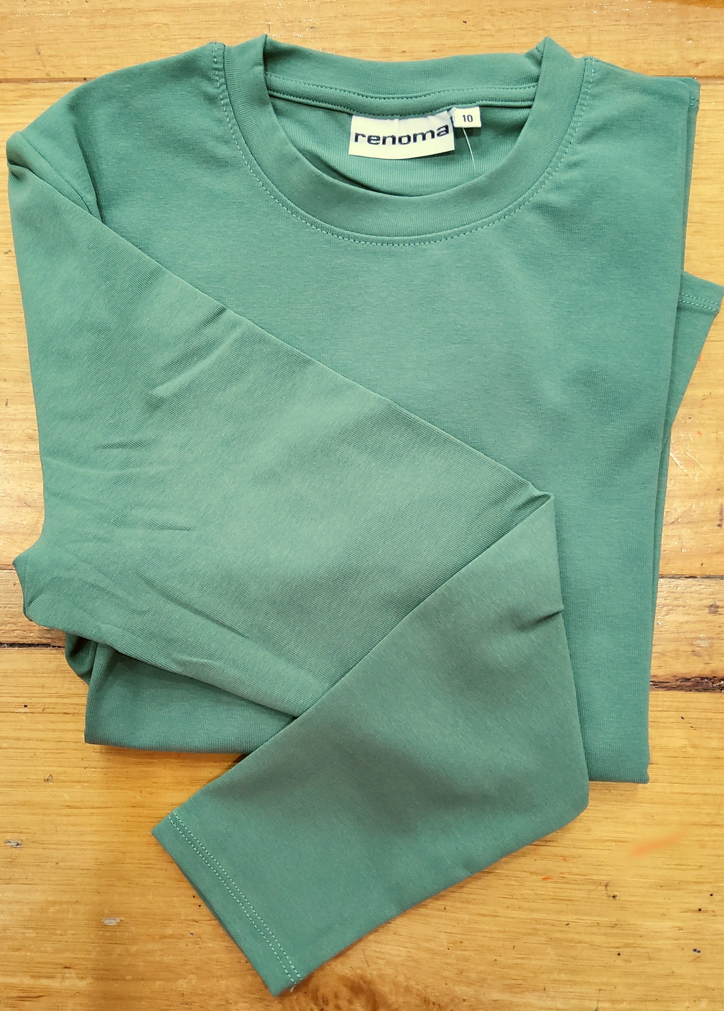 Crew Neck Long Sleeve Tee