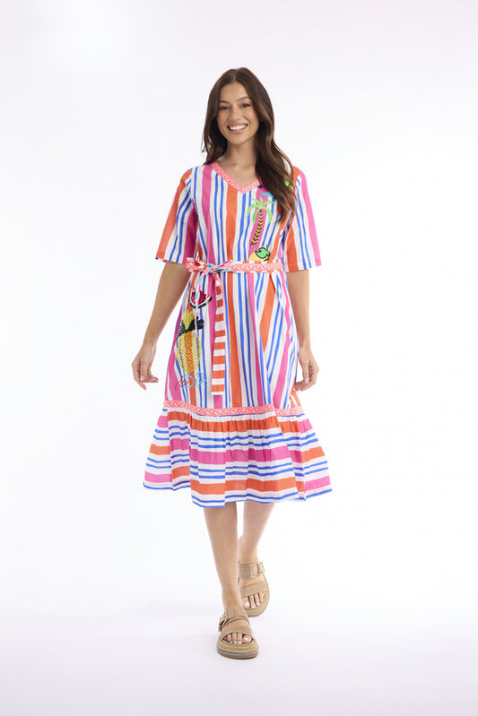 Demi Dress V Neck