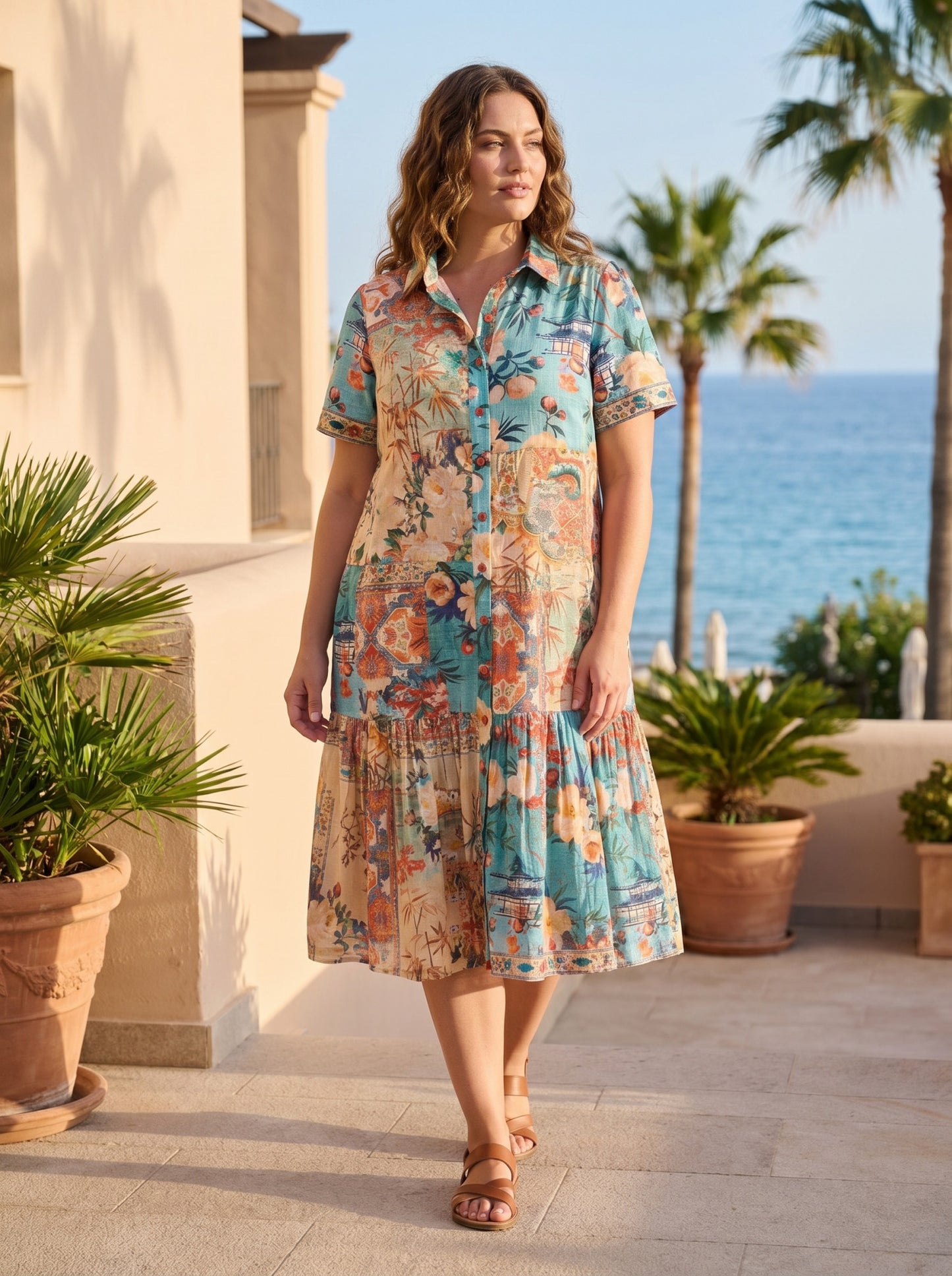 Gordes Dress Patch Long