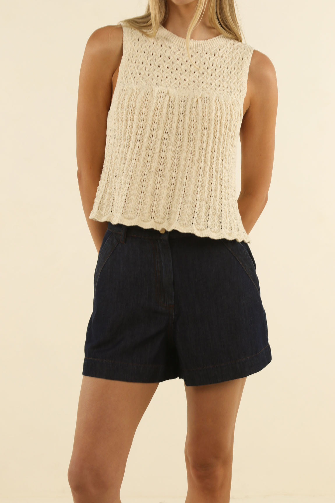 IVY DENIM SHORT