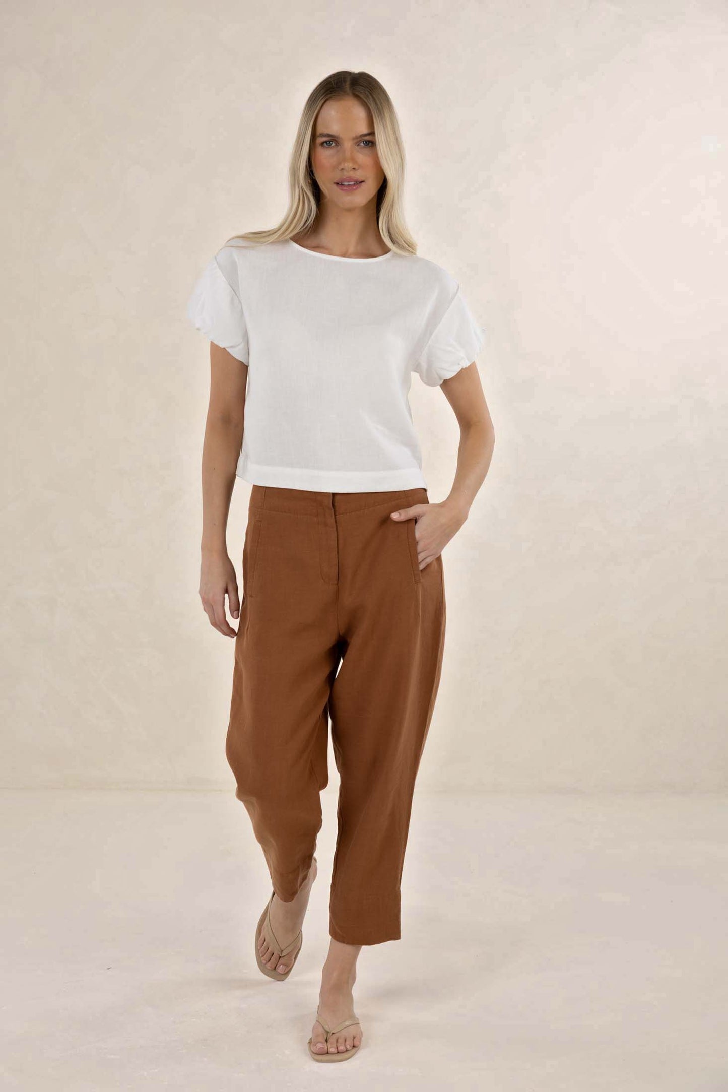 HUXE LINEN PANT