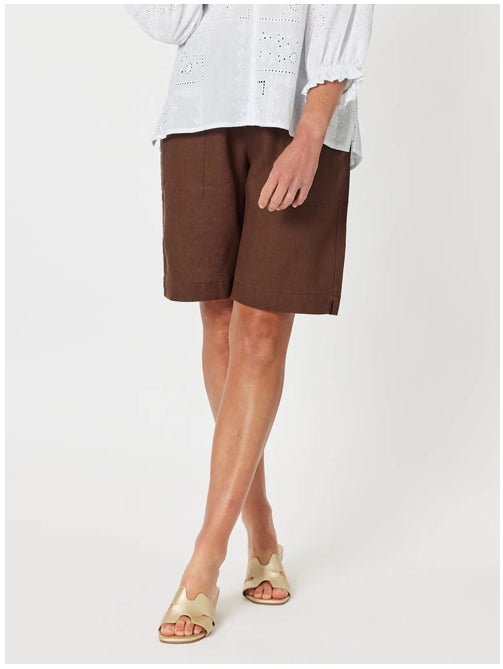 GS linen shorts
