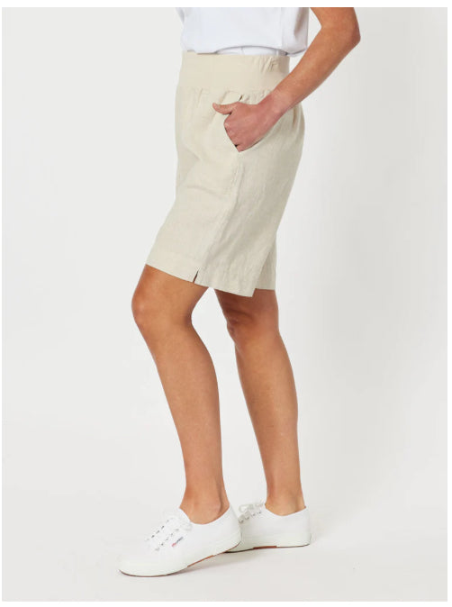 GS linen shorts