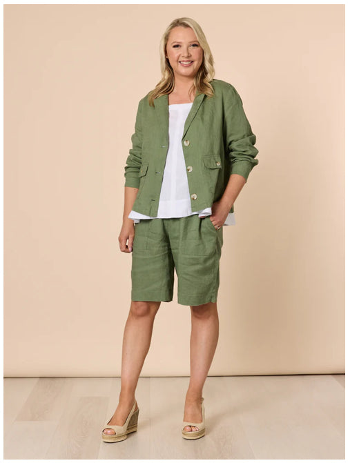 GS linen shorts