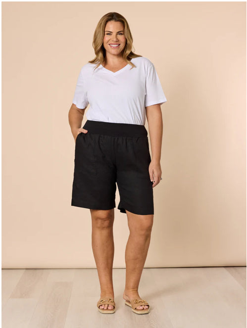 GS linen shorts