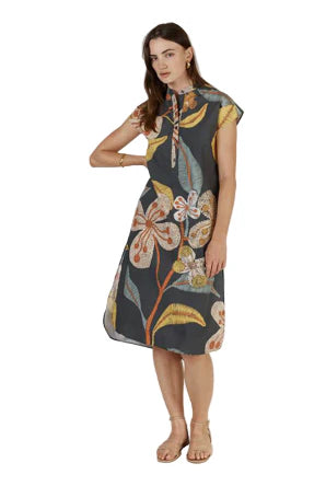 Bloom Cap Sleeve Dress