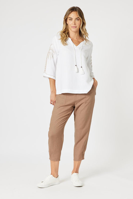 Lino Tapered Pant