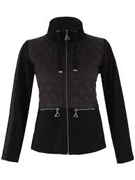 Knit Jacket Quilted Sports Jacket