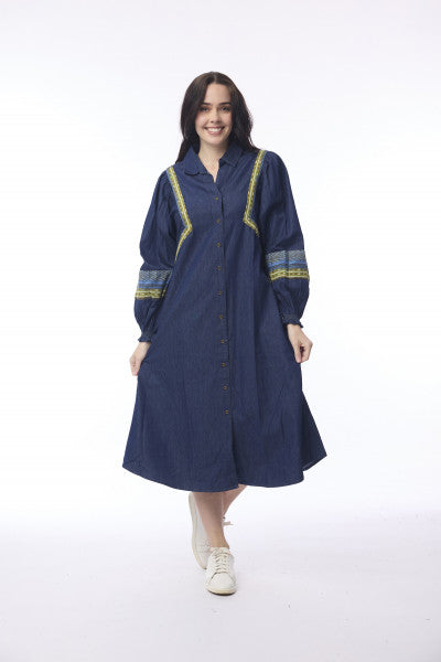 Isfahan Dress Denim