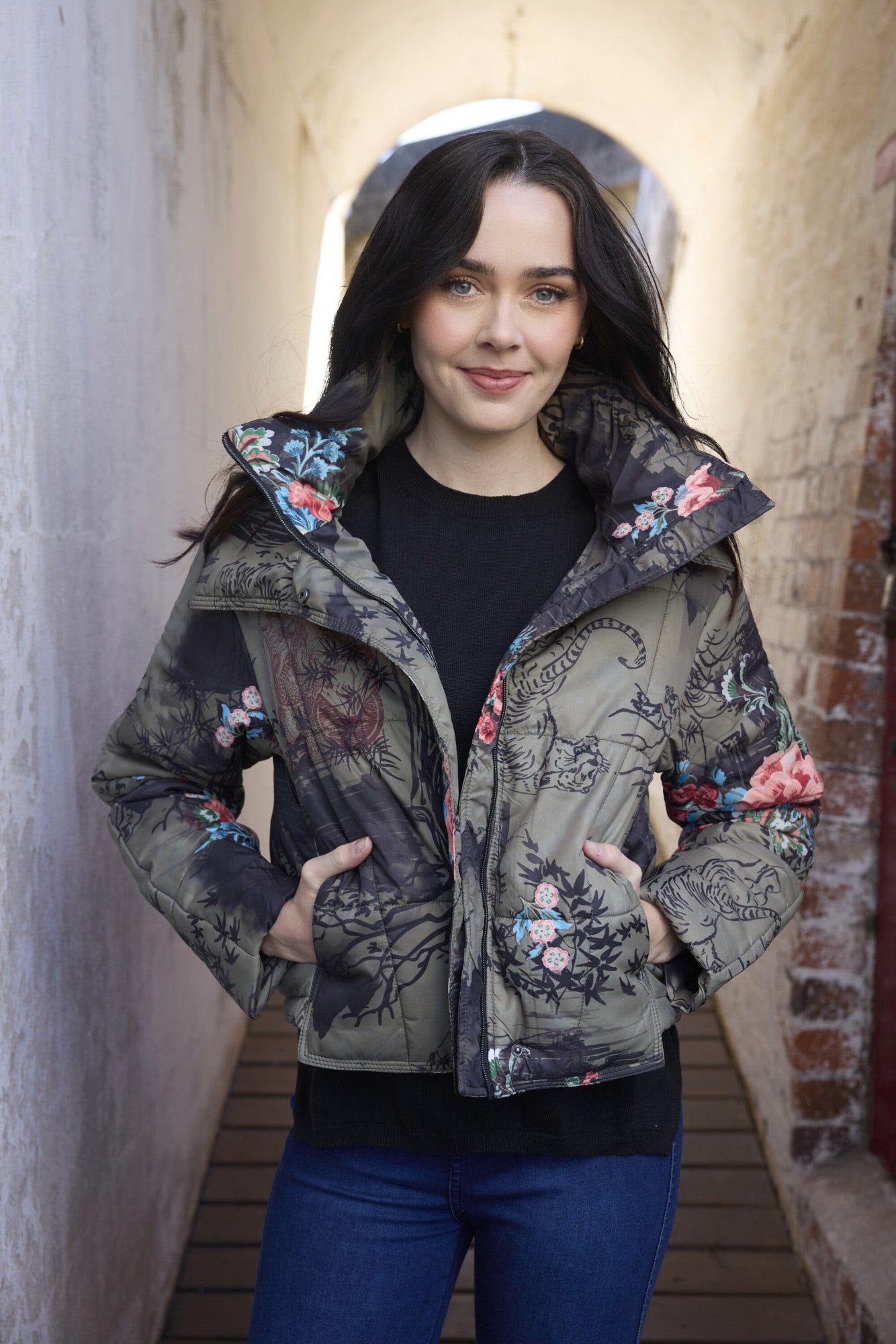 Puffer Jacket Keqioa