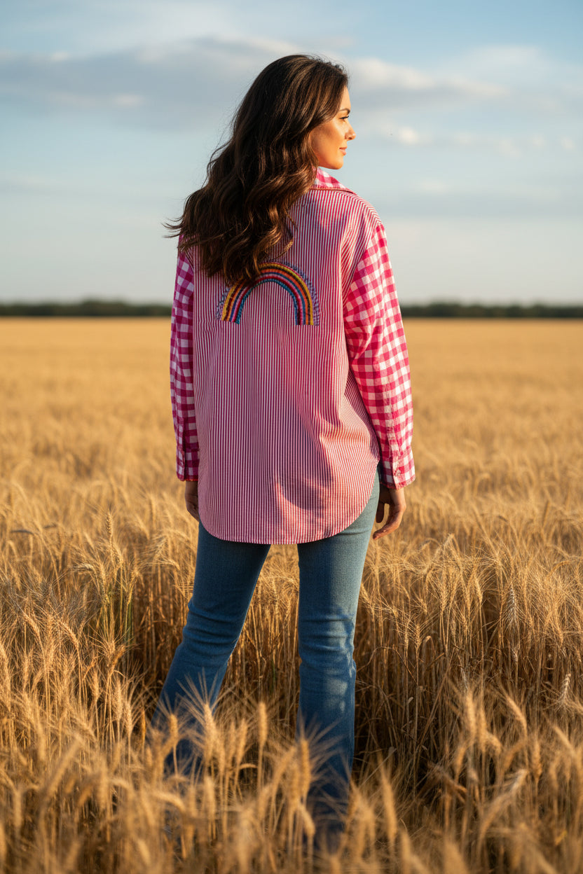 Zoda L/S Button Up Shirt Embroidered