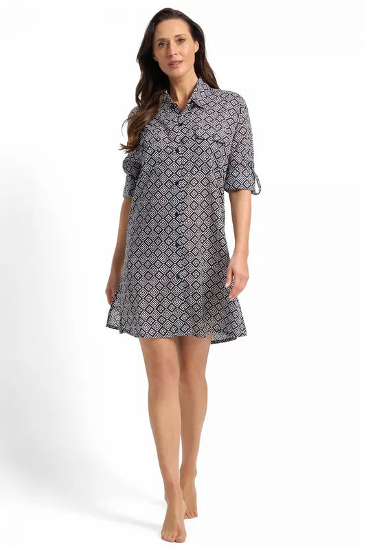 Geneva Button Through Shirt