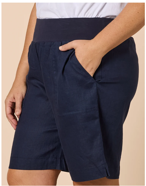 GS linen shorts