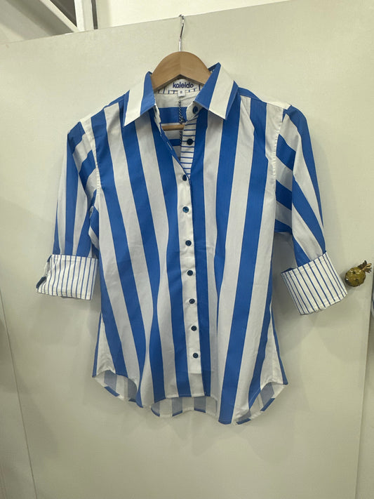 Cotton 3/4 Sl Classic Shirt