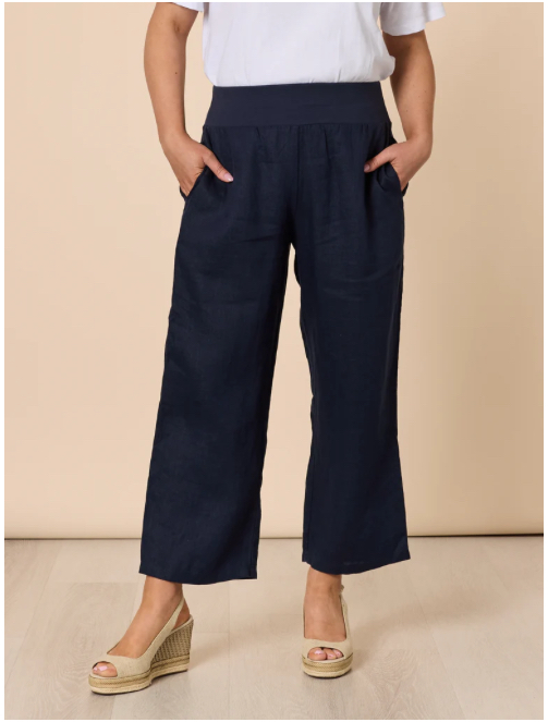 GS Wide leg linen pants