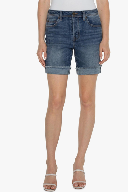 The keeper boyfriend shorts denim