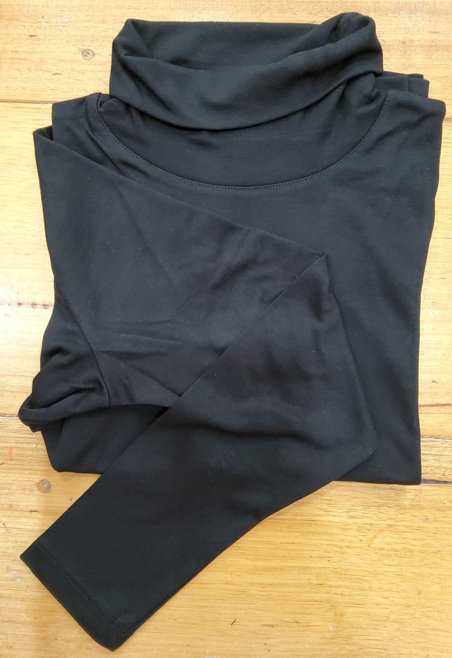 Roll Neck Long Sleeve T