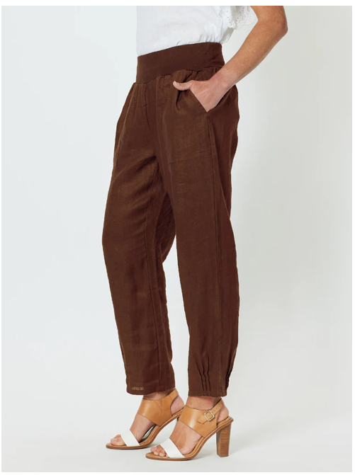 GS Wide leg linen pants