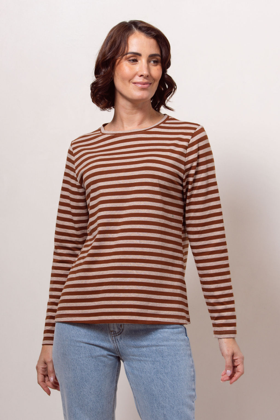 Long sleeve T shirt Stripe