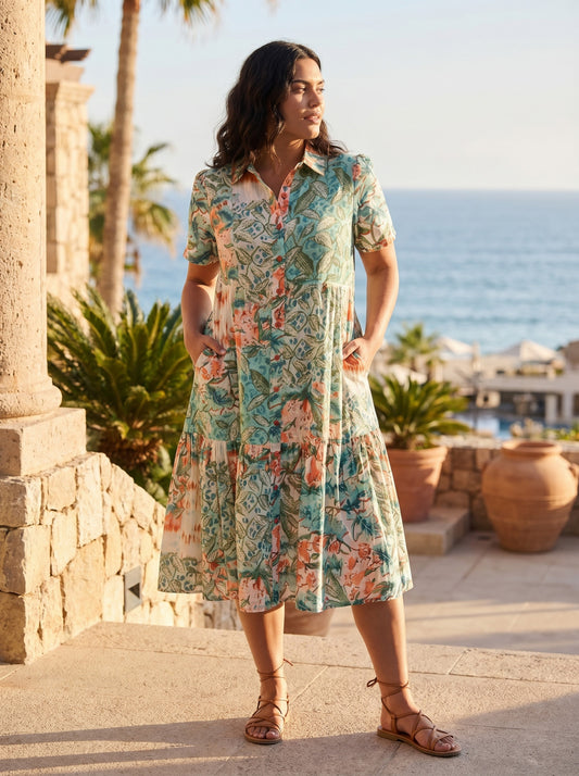 St Michiel Dress Patch Long